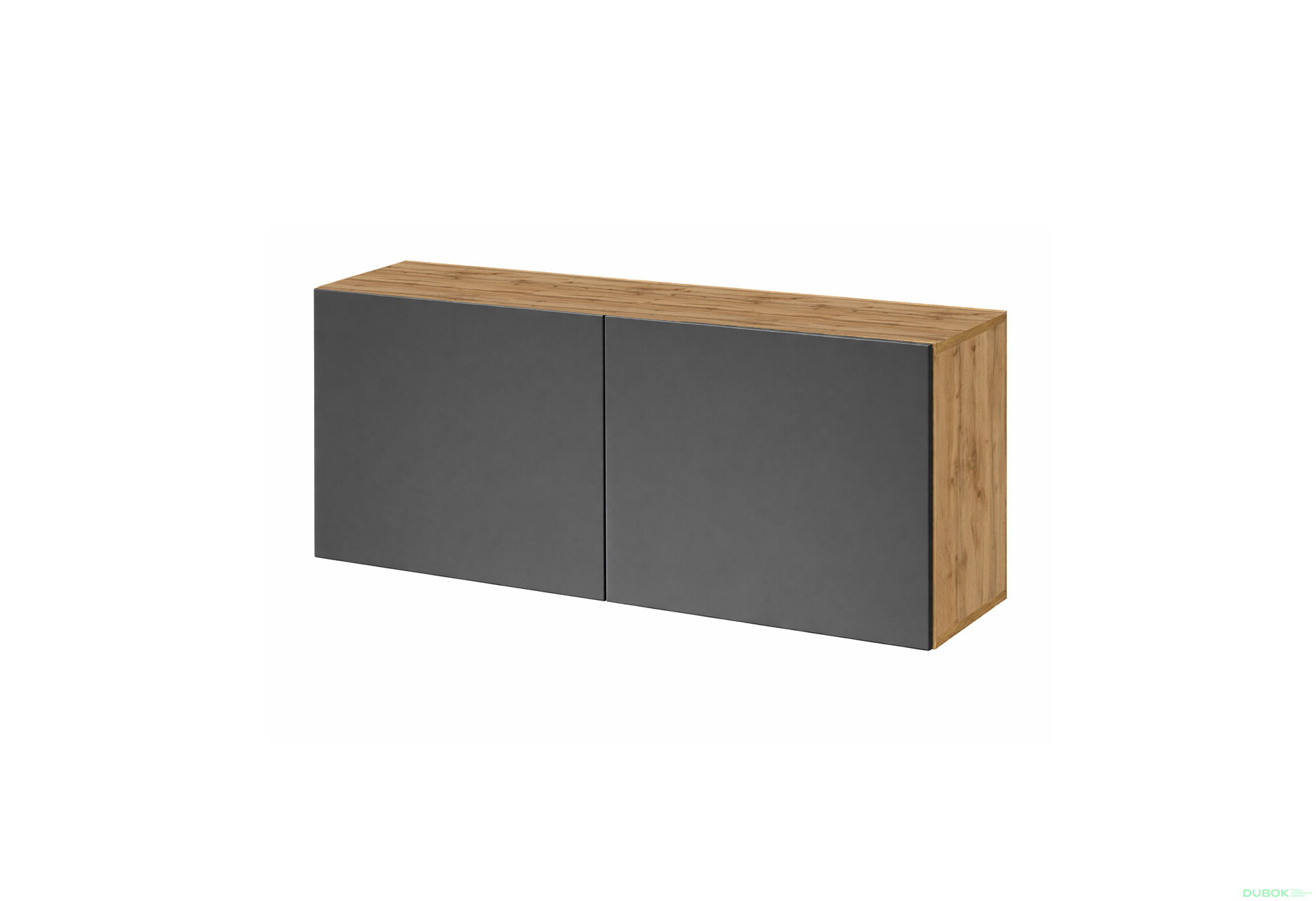 Fotografie 1 - Nástavec na skříň 80 cm dub apalačský / grafit Space