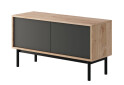 Fotografie 1 - TV stolek BRTV104 jackson hickory / grafit Basic