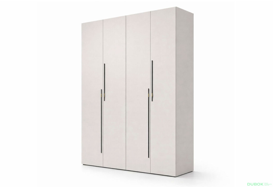 Skříň 4D 160 cm kašmír Space