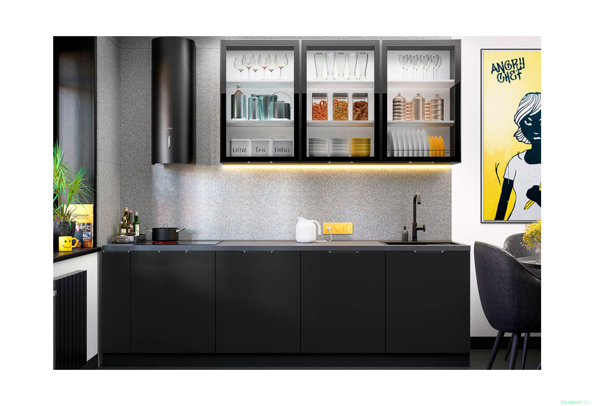 Fotografie 2 - Modulární kuchyně Flat