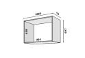 Fotografie 2 - Modul Modus № 22 A-1000x697 DTD 18 mm bílý