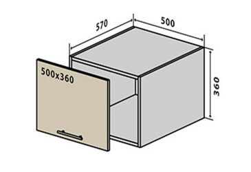 V62 Okenní parapet 50 Flat