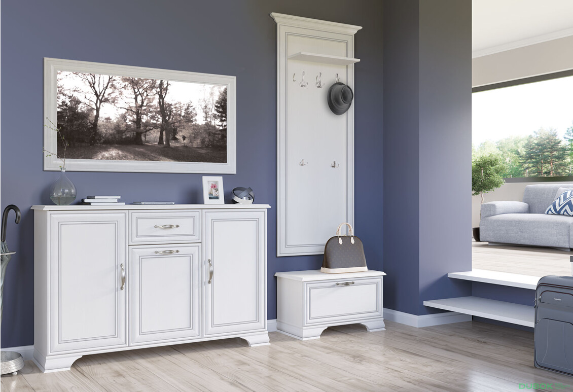 Předsíňová sestava 2.1 m woodline krém Tiffany