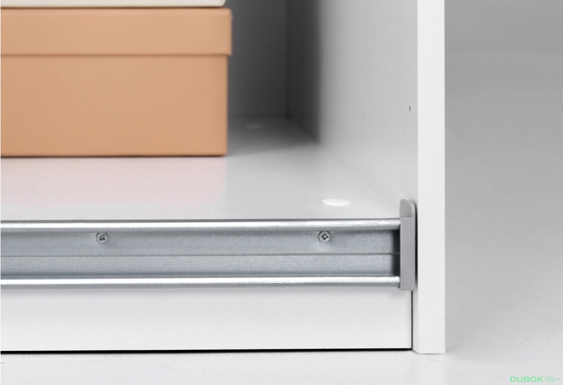 Fotografie 3 - Skříň s posuvnými dveřmi 2.0х2.1m (Dveře bílý lesk) Mila