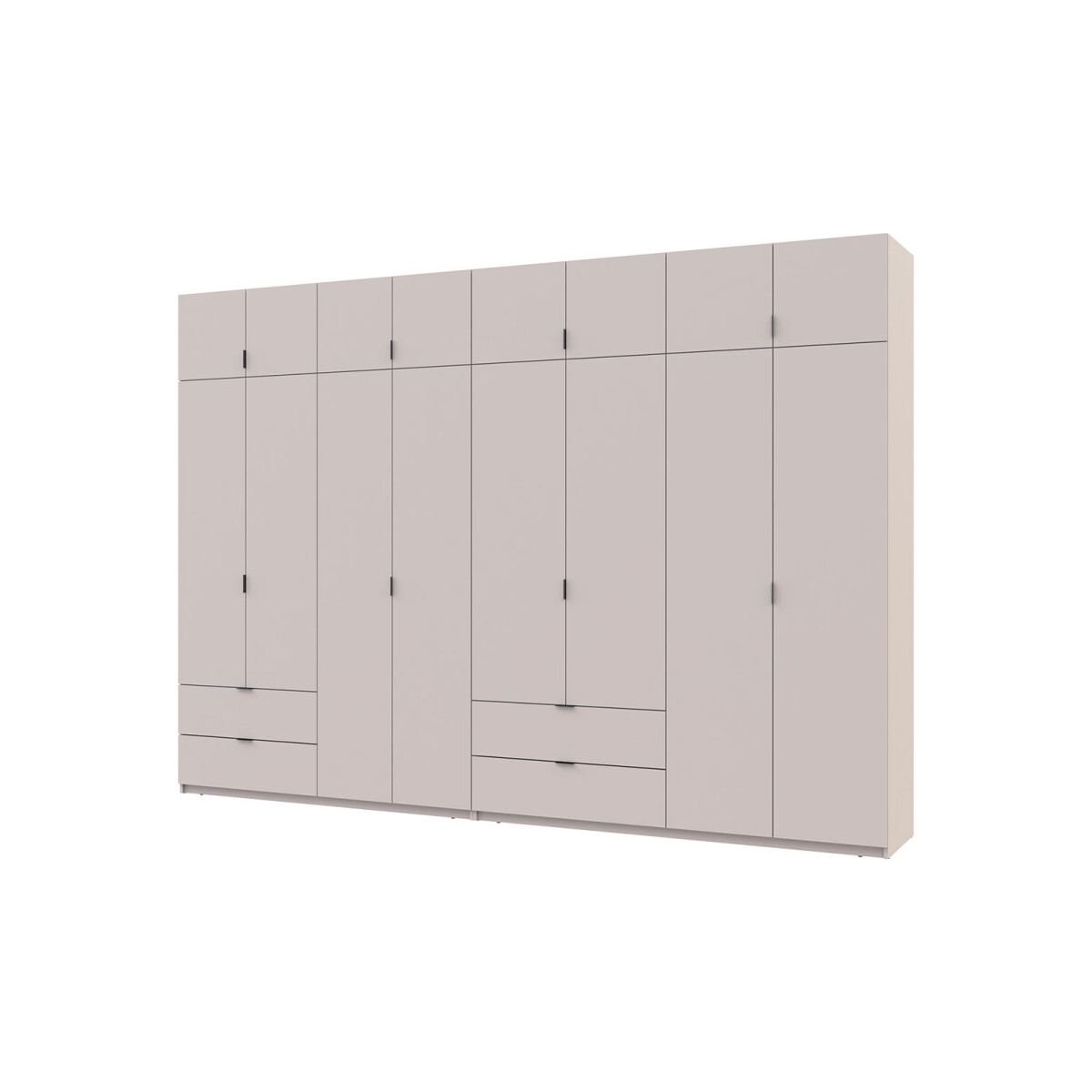

Skříň Lukas 4+4 DT 340 kašmír