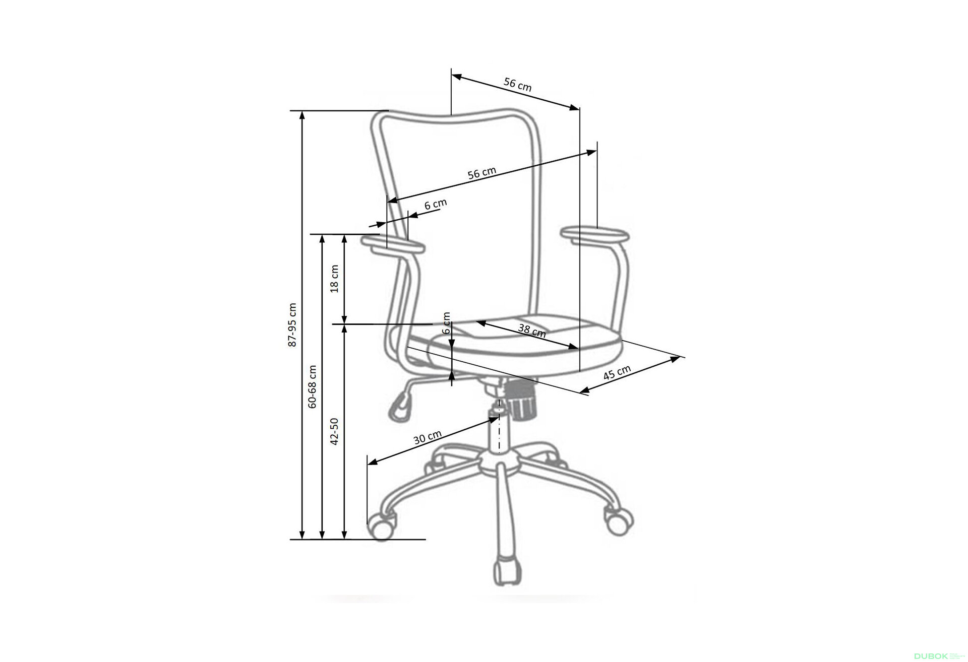 Fotografie 4 - Otočné křeslo Andy popel / citronová