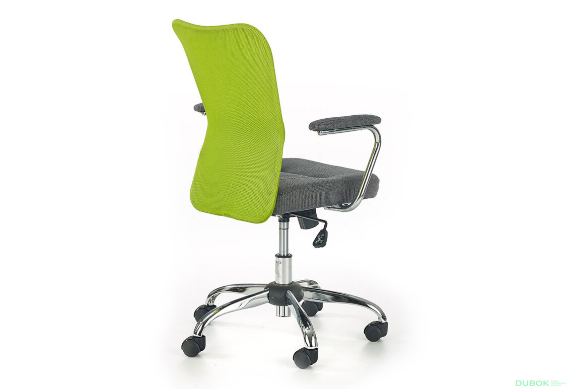 Fotografie 3 - Otočné křeslo Andy popel / citronová