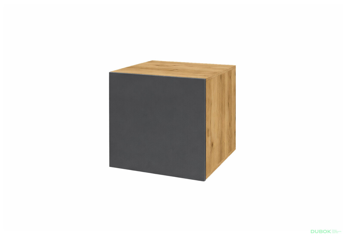 Nástavec na skříň 40 cm dub apalačský / grafit Space