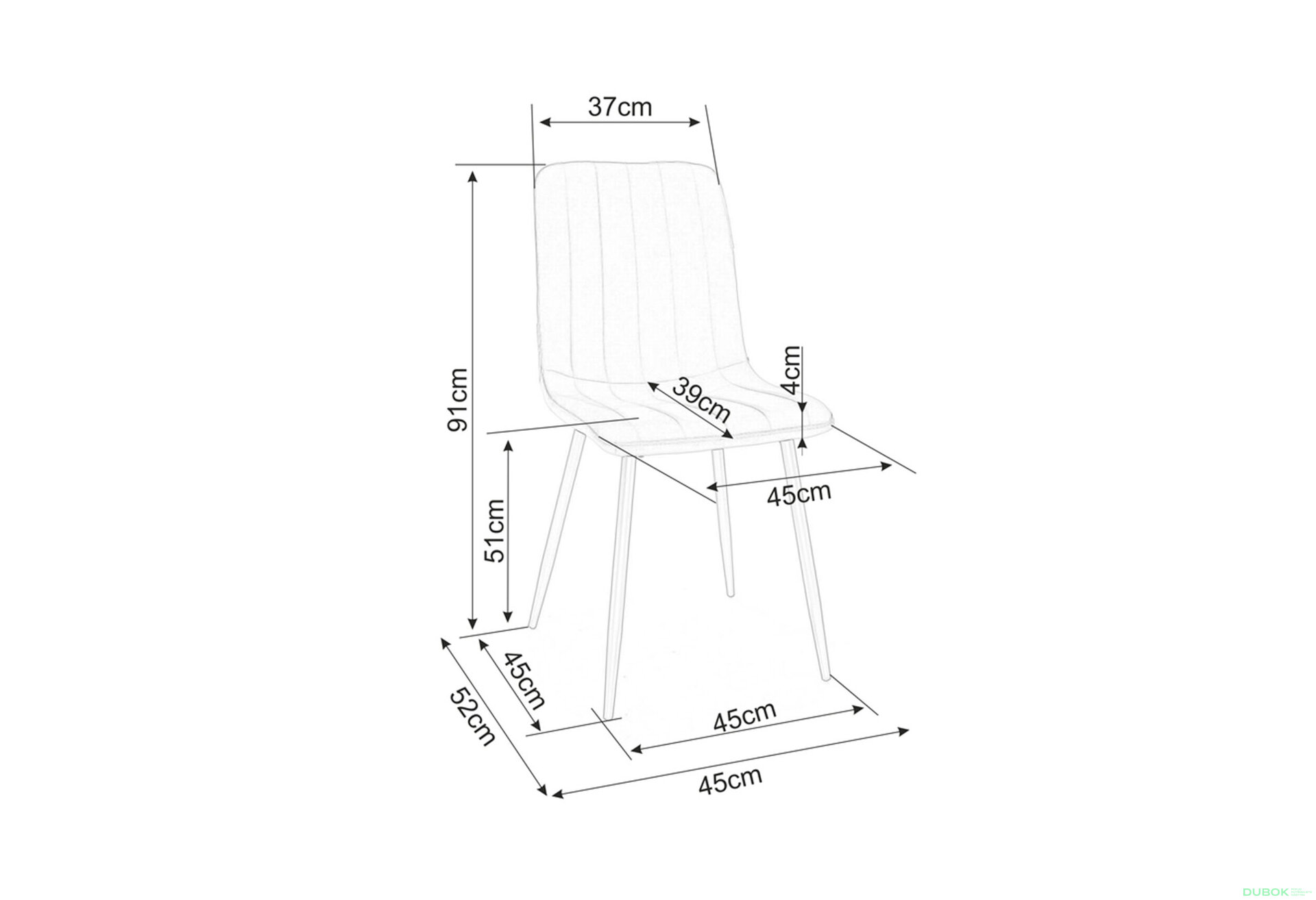 Fotografie 3 - Židle Alan Brego 34 béž, matná černá kov