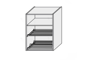 Korpus 60V 1dveřová Sušák 900mm