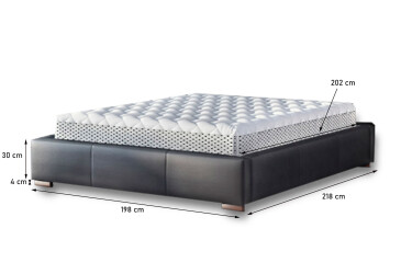 Postel Polibox 180x200 Terra 99 Davis G4 Ořech