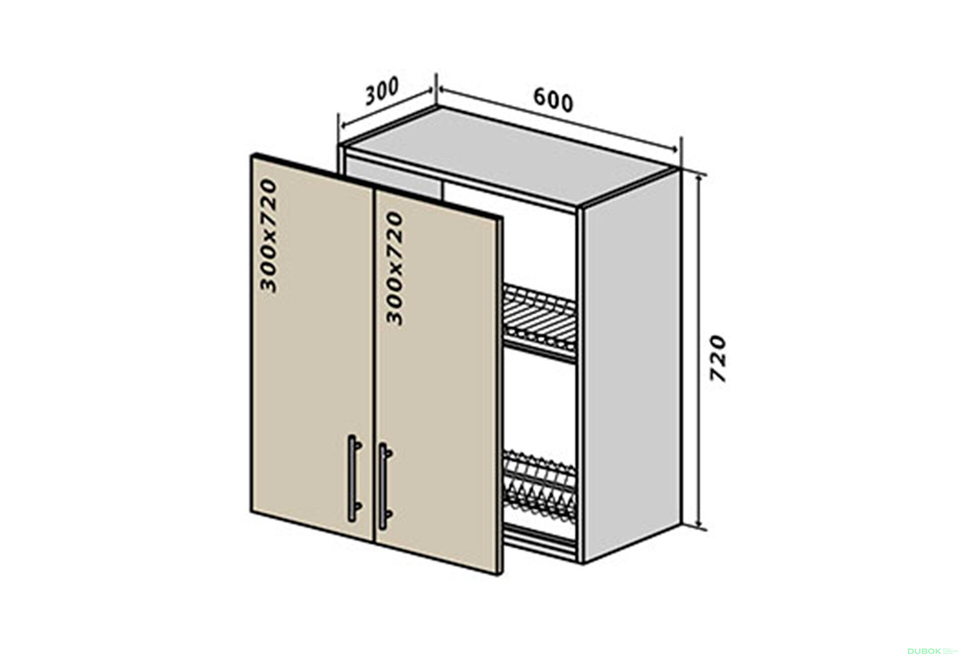 Fotografie 1 - V7 Sušák 2D 60 Sonata Luxe