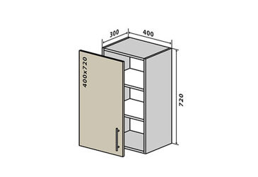 V3 Skříňka 1D 40 Sonata Luxe