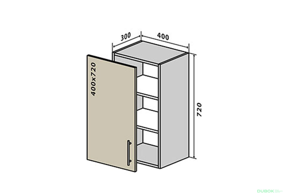 V3 Skříňka 1D 40 Sonata Luxe