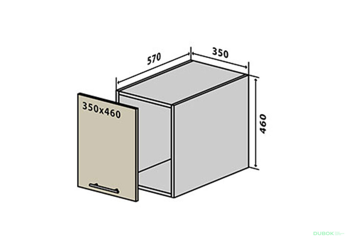 V69 Skříňka 1D 35 Sonata Luxe