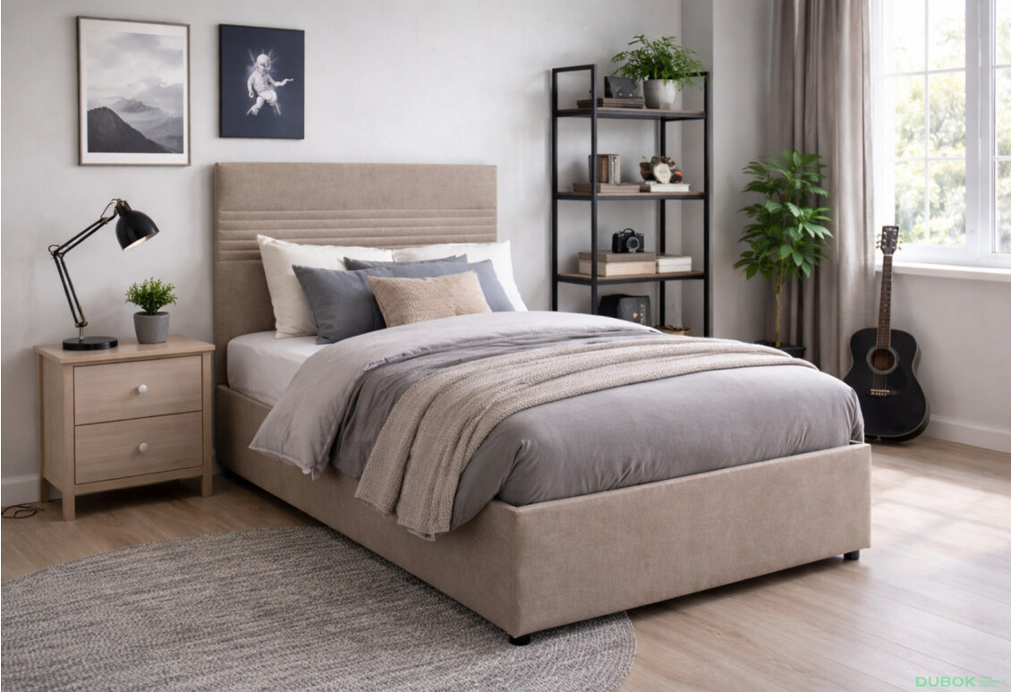 Fotografie 2 - Postel Fro Line 120x200 Mono 233, béž