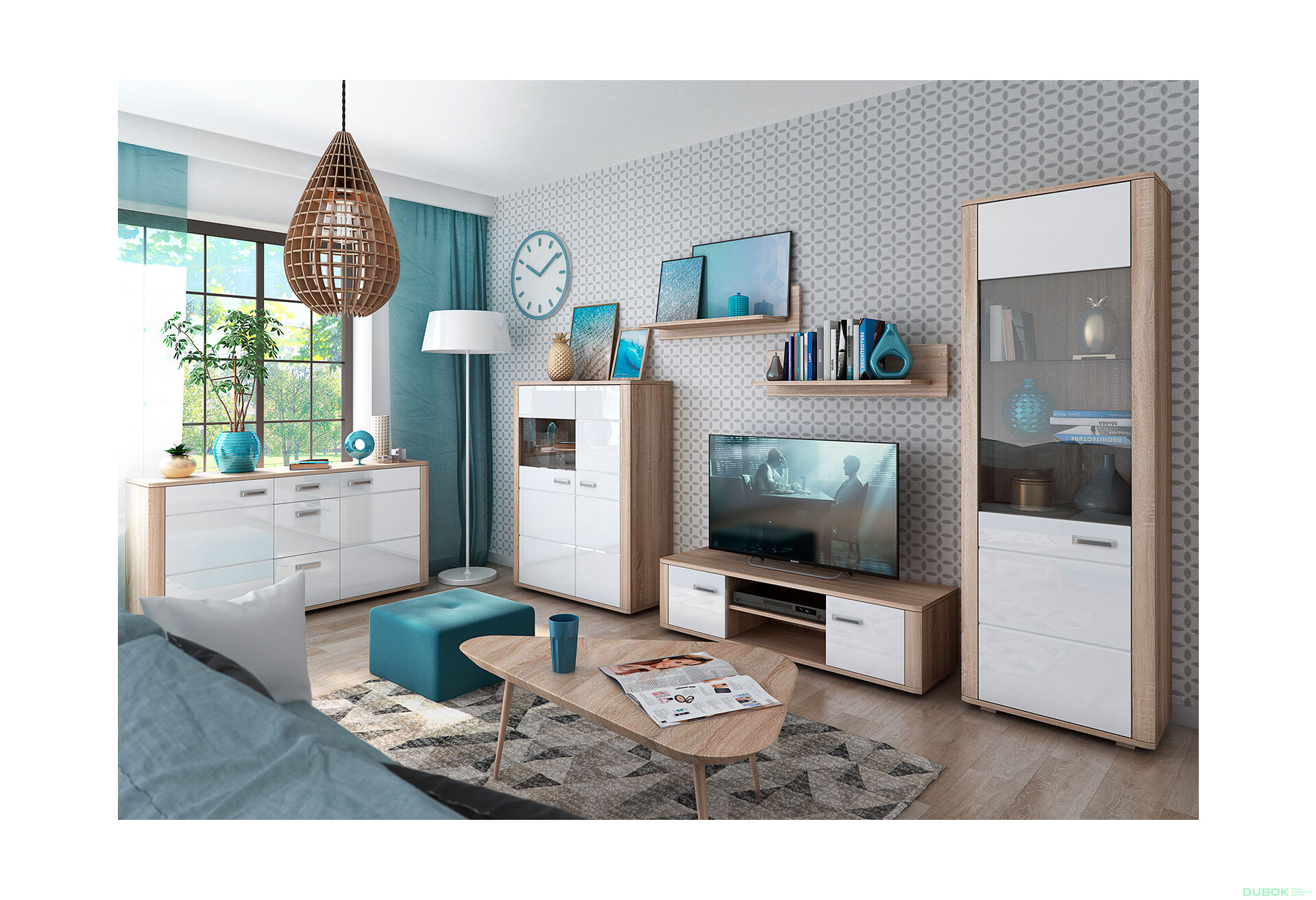 Obývací sestava Davin - Fotografie 1 Fotografie 1 - Obývací sestava Davin