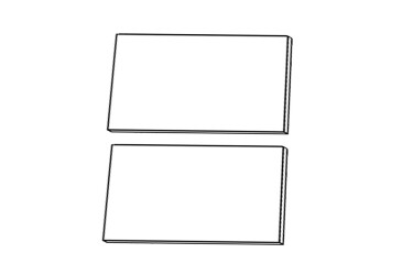Fasáda 60V + Sušák Aventos Pro Blum+GTV 2dv 720mm Millenium