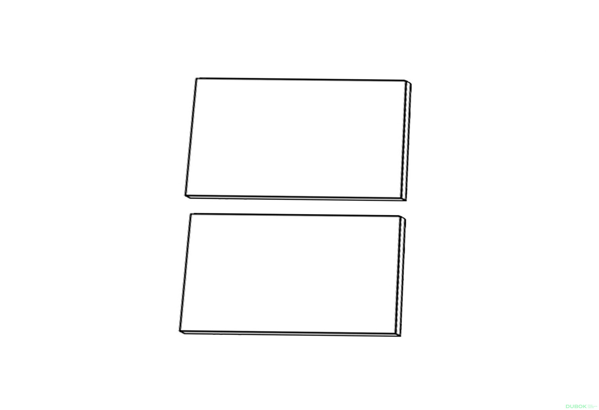 Fotografie 1 - Fasáda 60V + Sušák Aventos Pro Blum+GTV 2dv 720mm Millenium
