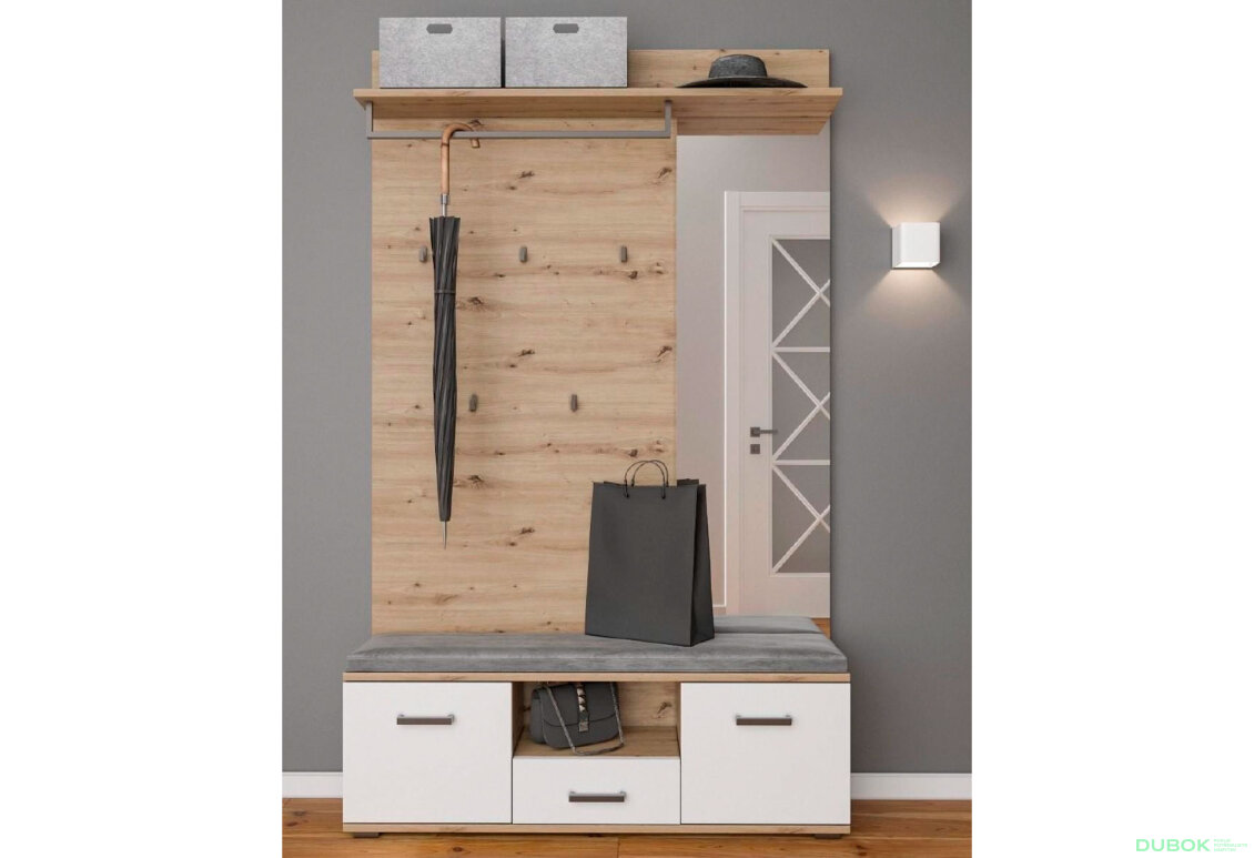 Chodba Bruna Artisan / bílá