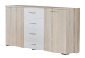 Komoda Lily Nova (dub sonoma / bílá) - Fotografie 1 Fotografie 1 - Komoda Lily Nova (dub sonoma / bílá)
