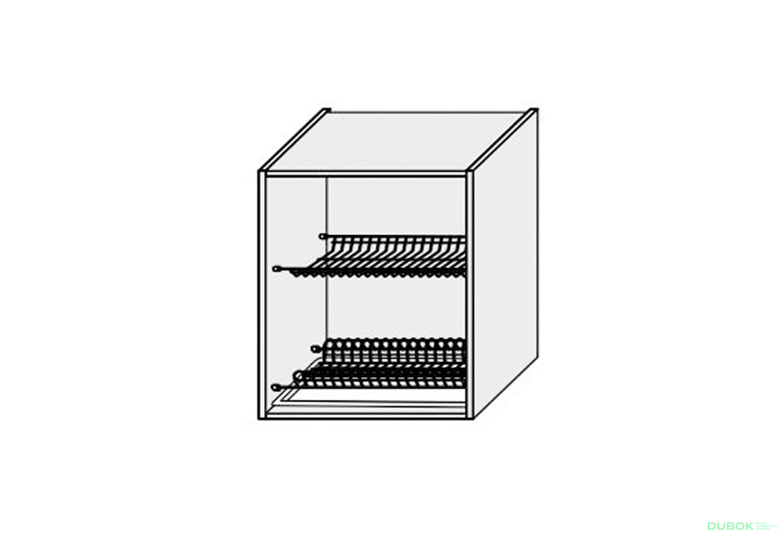 Korpus 60V 2dv Sušička 720mm