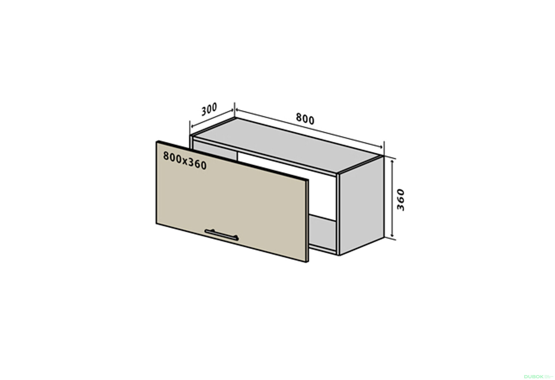 Fotografie 1 - V11 Nízká Skříňka 80 Sonata Luxe