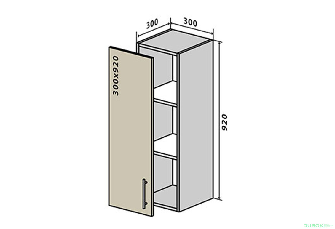 V42 Skříňka 1D 30 Sonata Luxe