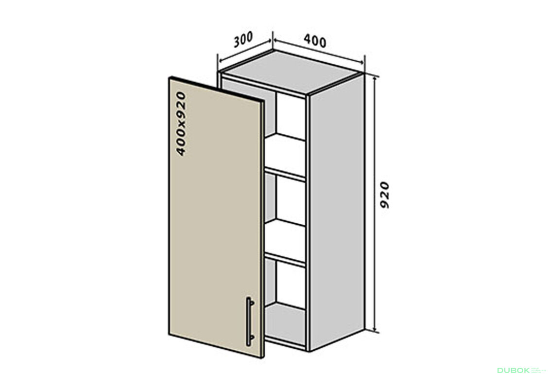 V43 Skříňka 1D 40 Sonata Luxe