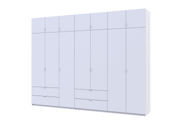 Skříň Lukas 3+4 DT 315 bílá