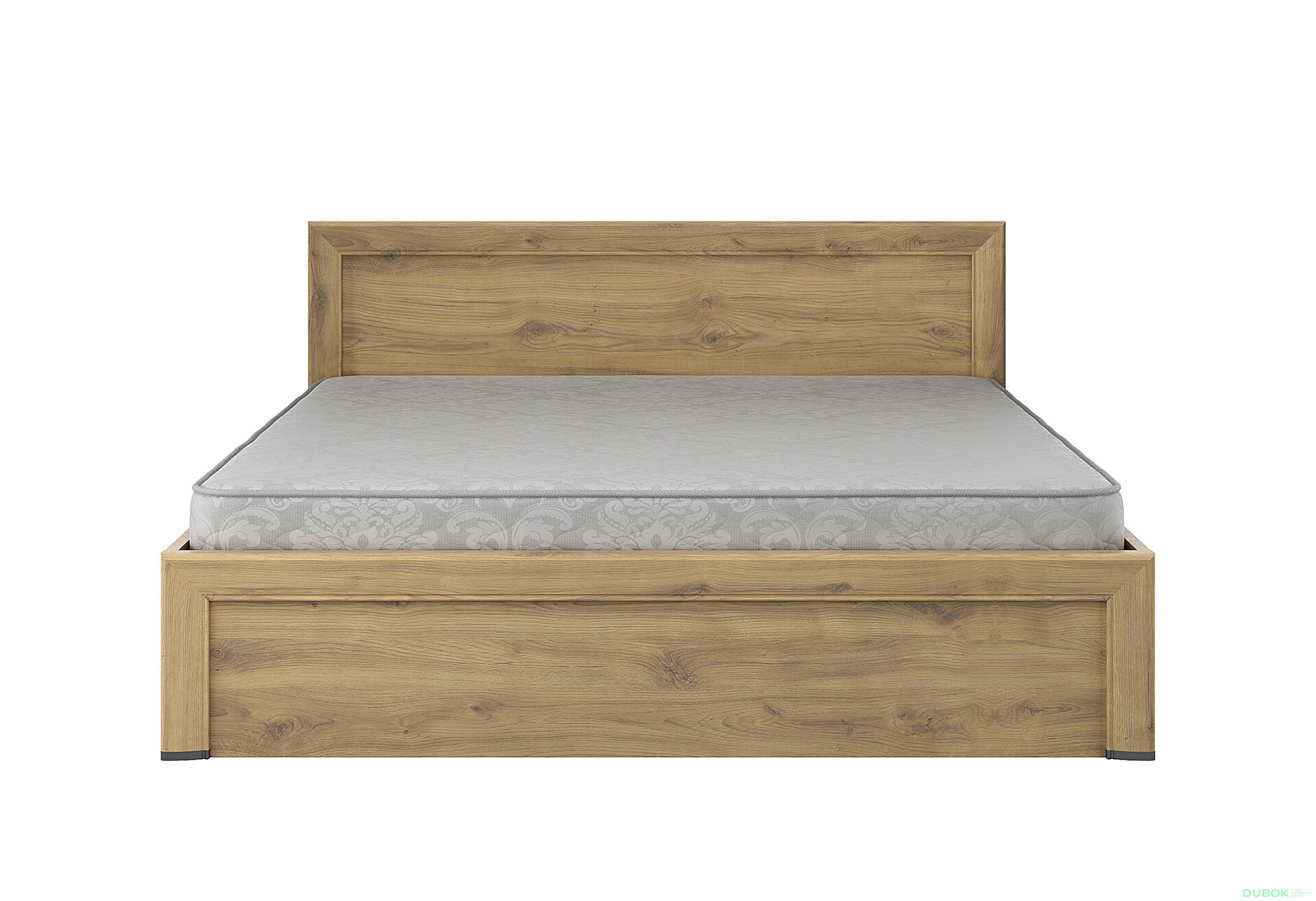 Postel 160x200 s roštem, úložným prostorem Sapori dub navarra - Fotografie 4 Fotografie 4 - Postel 160x200 s roštem, úložným prostorem Sapori dub navarra