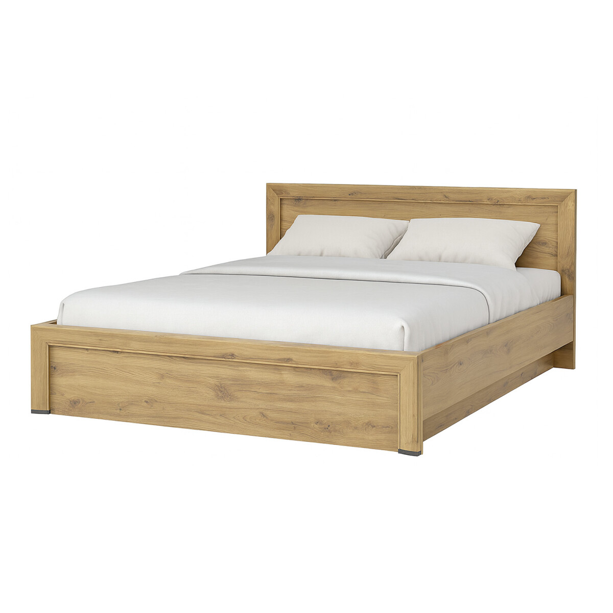 

Postel 160x200 s roštem, úložným prostorem Sapori dub navarra