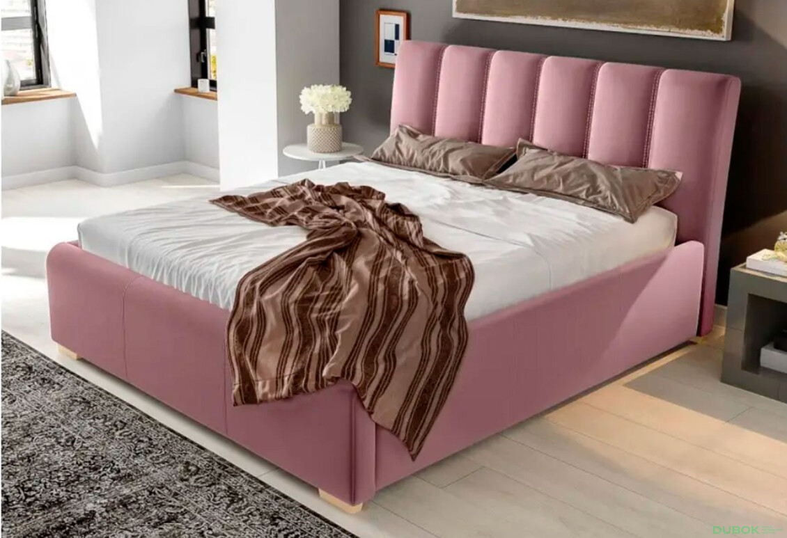 Fotografie 2 - Postel Everest 180x200 Matt Velvet 63 Davis G4 Buk