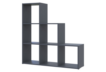 Regál otevřený Step 3х3 102.6х28.8х106.1 grafit