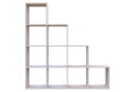 Fotografie 2 - Regál otevřený Step 4х4 136.2х28.8х140.7 kašmír