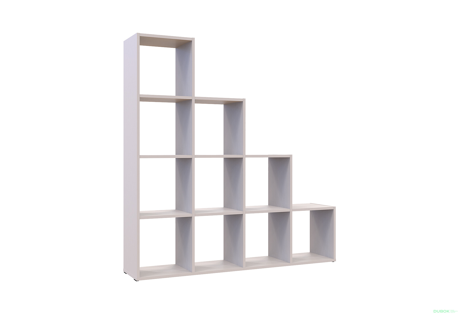 Fotografie 3 - Regál otevřený Step 4х4 136.2х28.8х140.7 kašmír