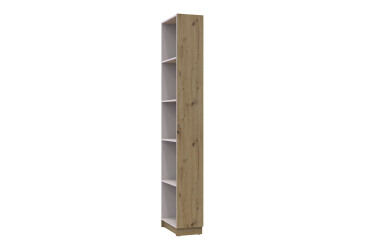 Regál otevřený Dale 52х28х220 dub artisan / kašmír