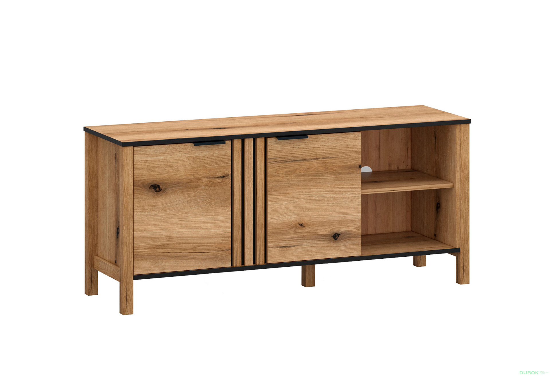 Fotografie 1 - TV stolek 2d (B) dub evok Helix