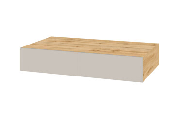 Psací stůl 100 cm dub apalačský / kašmír Space