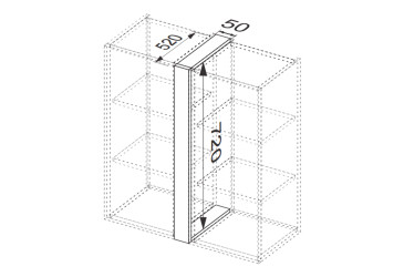 Vrchol 5VP/720 pilíř Fotografie Vrchol 5VP/720 pilíř