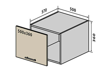 V62 Okenní parapet 50 Rhodos