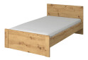 Postel 120x200 dub artisan Ayson - Fotografie 1 Fotografie 1 - Postel 120x200 dub artisan Ayson