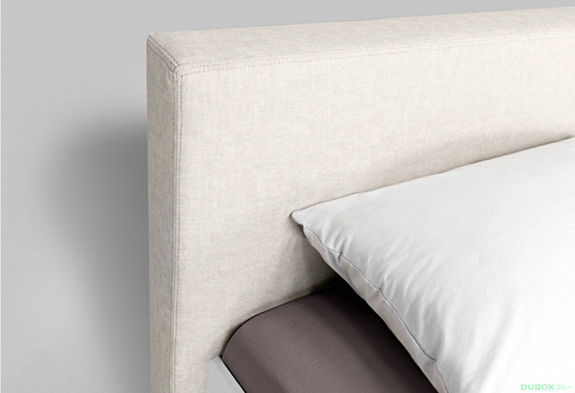 Fotografie 4 - Postel 160 výklopná s roštem, bílý lesk Mila