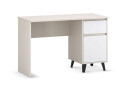 Fotografie 4 - Psací stůl BORG 1d1s/120 kašmír / bílý