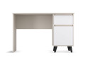 Psací stůl BORG 1d1s/120 kašmír / bílý - Fotografie 2 Fotografie 2 - Psací stůl BORG 1d1s/120 kašmír / bílý