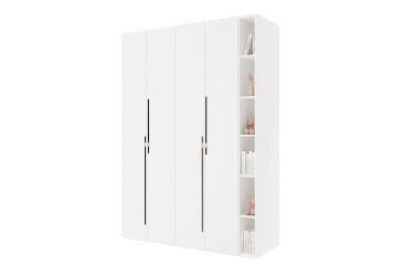 Skříň 4D s policemi 180 cm nymphaea alba Space