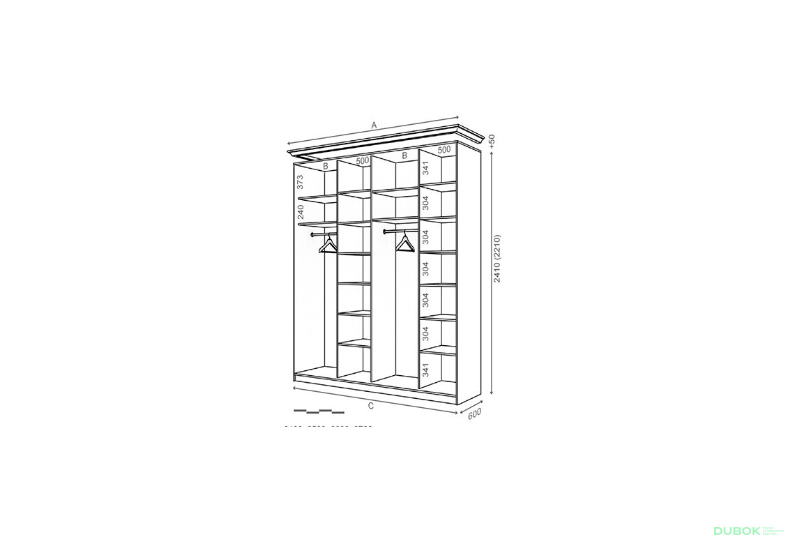 Korpus 2400x600 Rim-Veneziano 4D 2,4 m - Fotografie 2 Fotografie 2 - Korpus 2400x600 Rim-Veneziano 4D 2,4 m