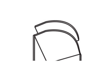 Římsa 300 (hloubka 600) Rim-Veneziano 3D 2,2 m