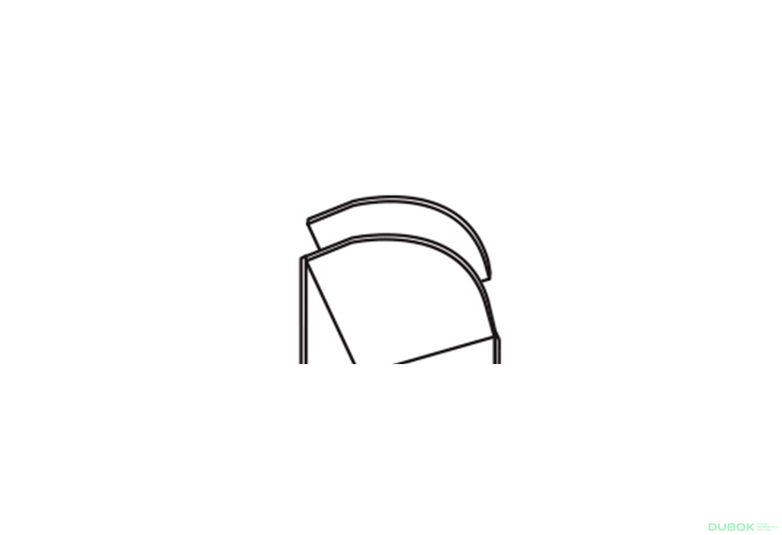 Římsa 300 (hloubka 600) Rim-Veneziano 3D 2,2 m