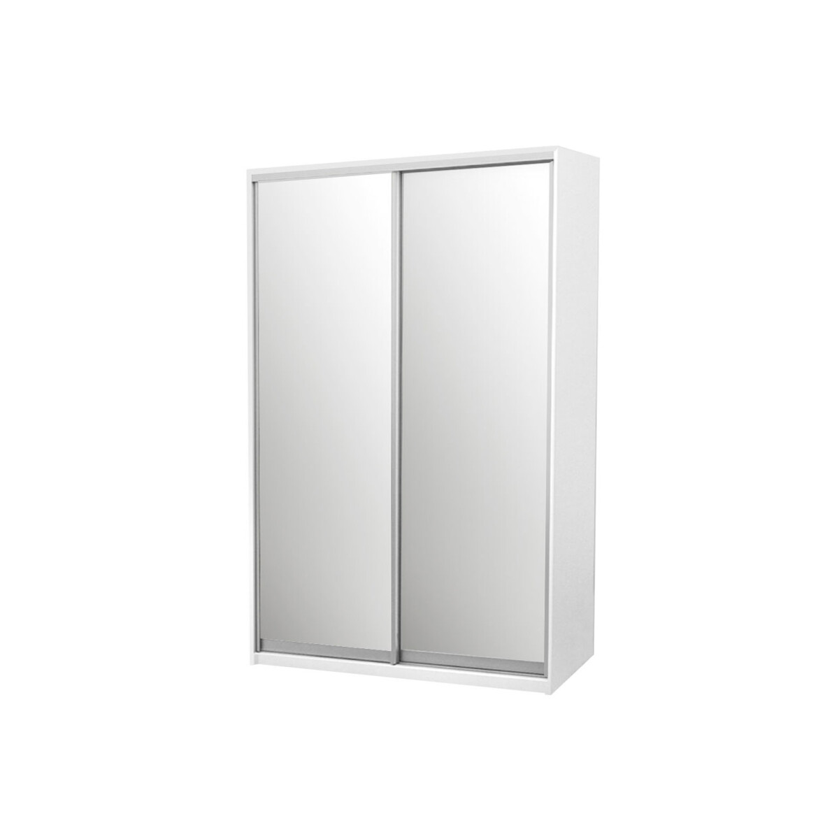 

Skříň 2D 1500x600x2400, 2 zrcadla, bílá